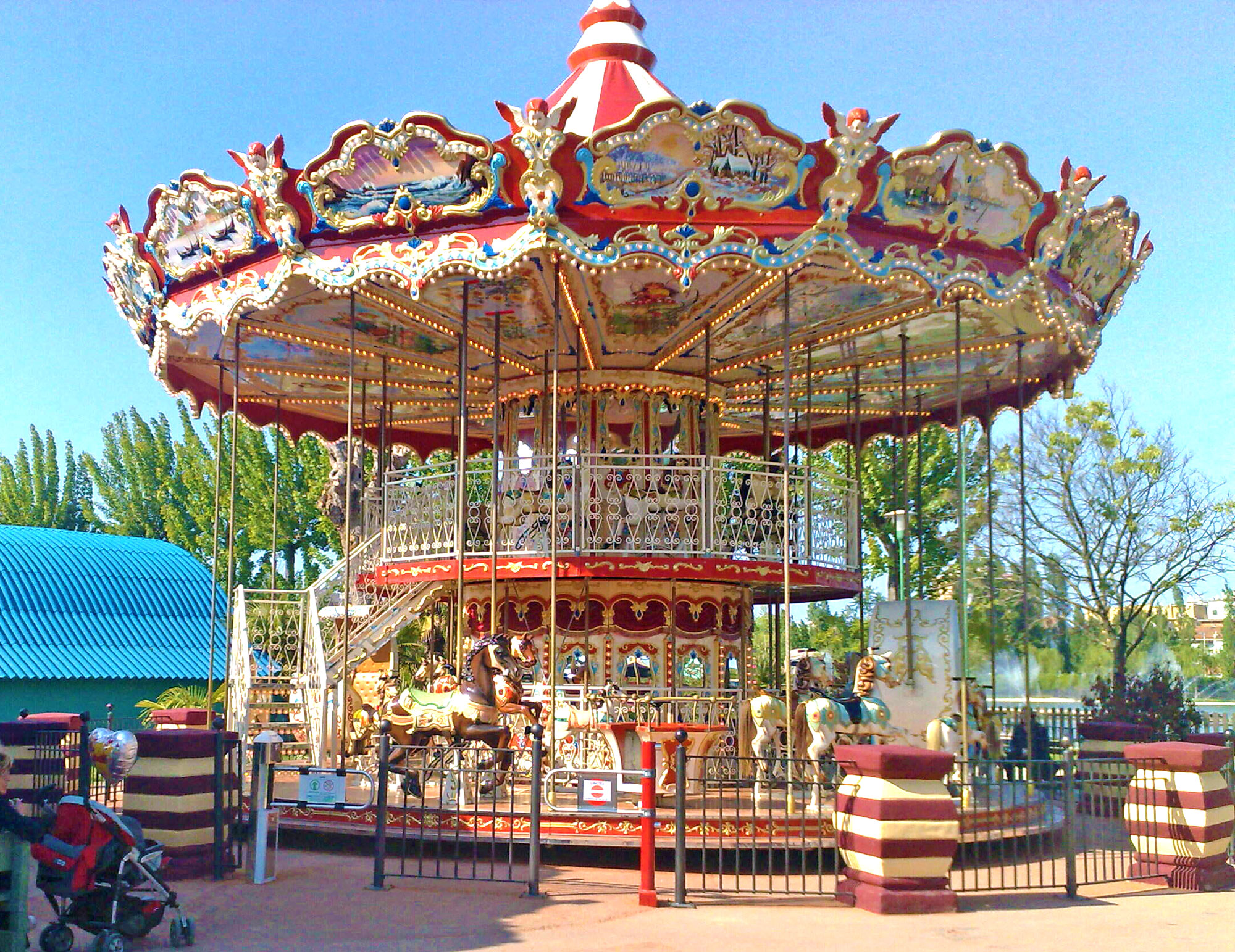 carousel-double-deck-fiabilandia-italy